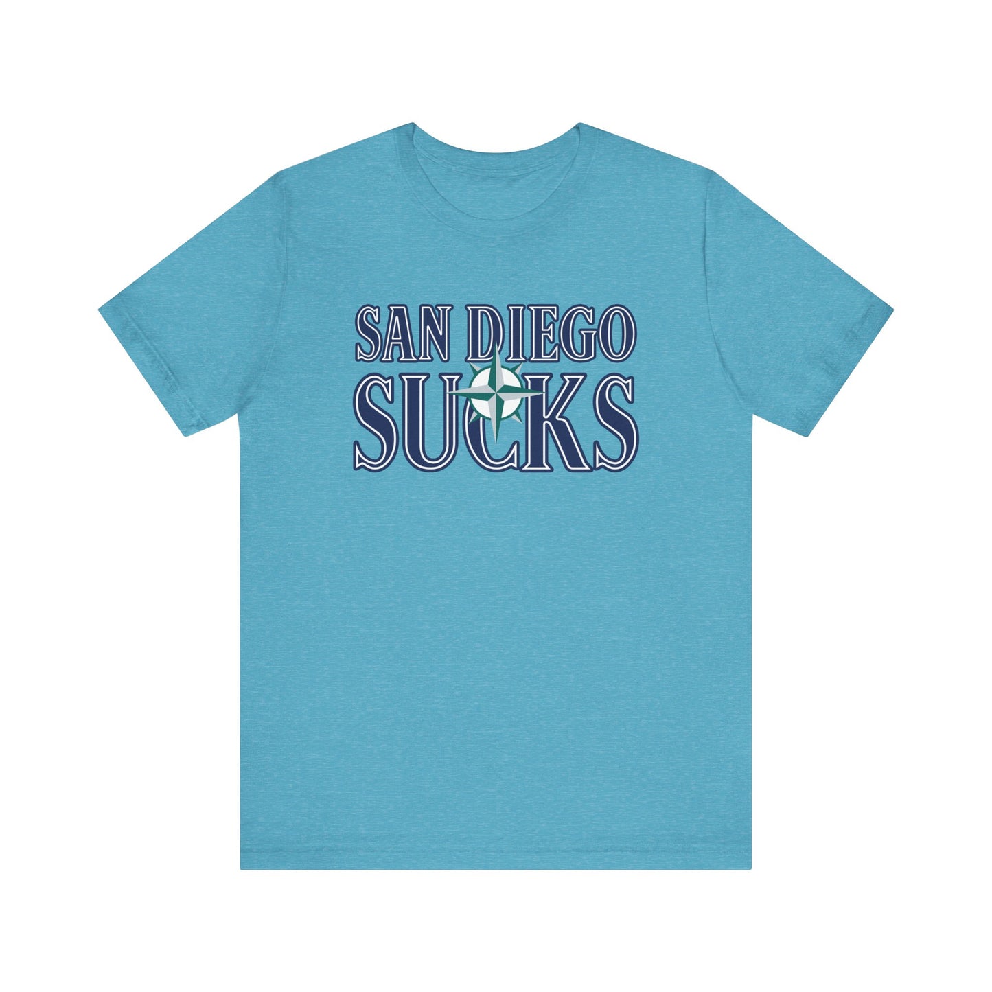 San Diego Sucks (for Seattle fans) - Unisex Jersey Short Sleeve Tee