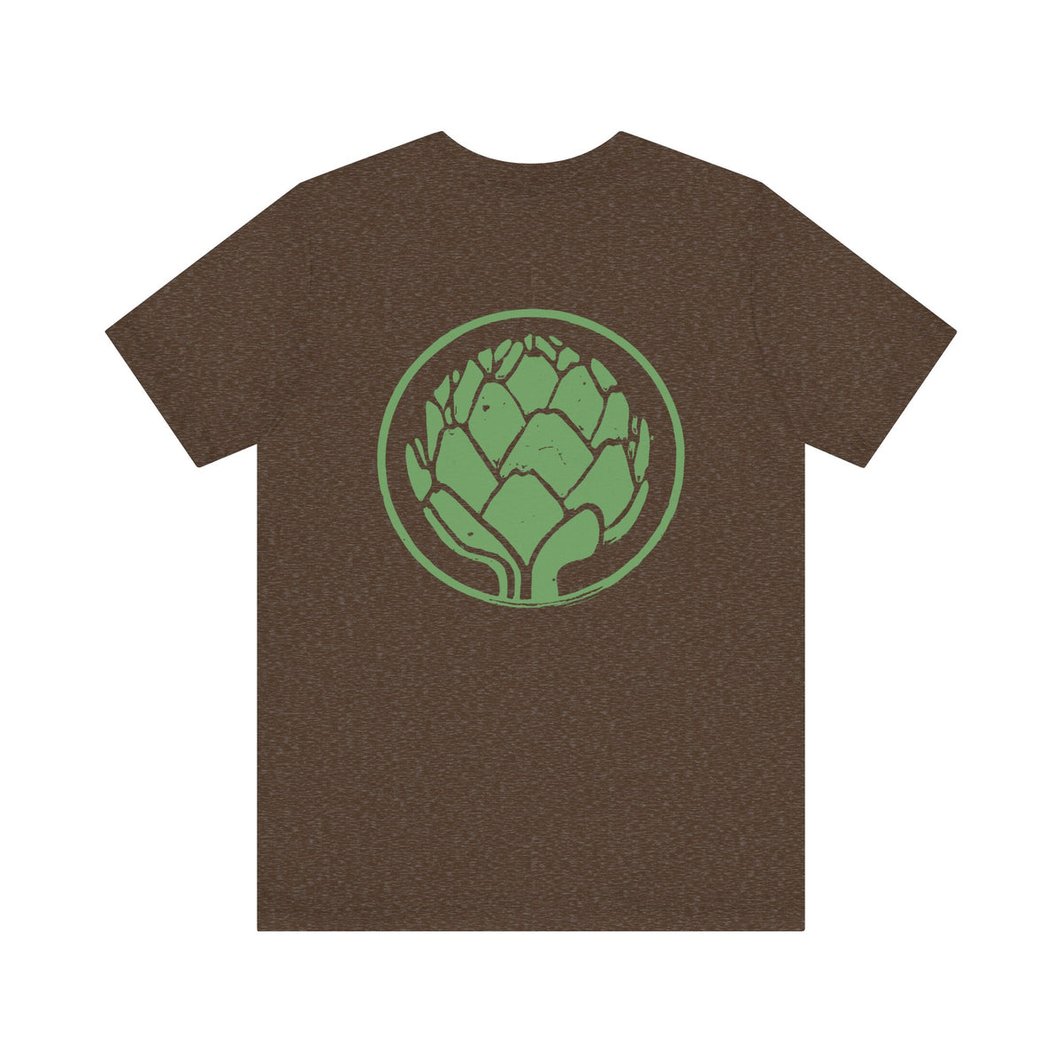 I Heartichoke Castroville (front & back version) - Unisex Jersey Short Sleeve Tee