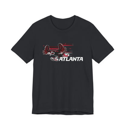 Gas Pump Hawk (for Atlanta fans) - Unisex Jersey Short Sleeve Tee