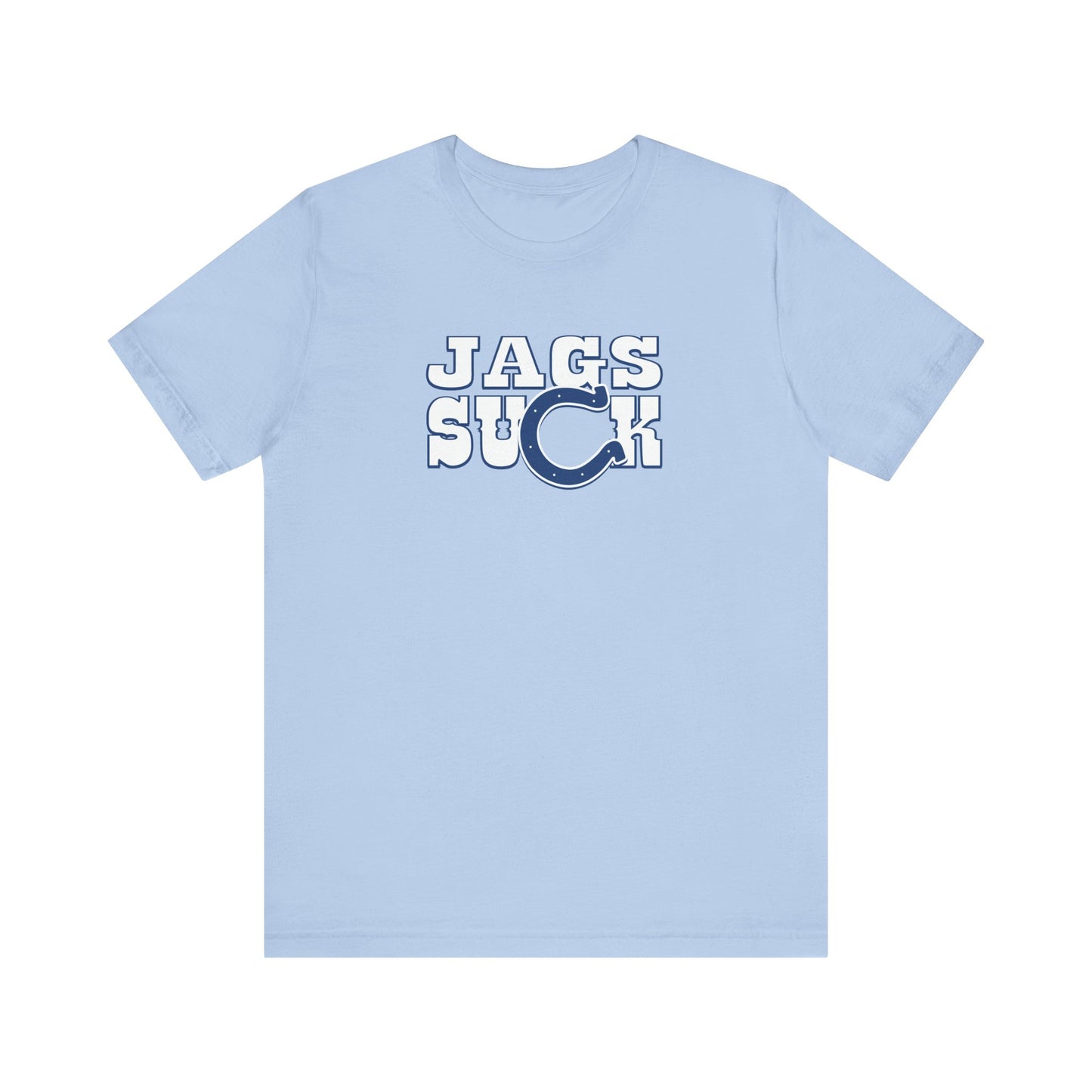 Jacksonville Sux (for Indianapolis fans) - Unisex Jersey Short Sleeve Tee