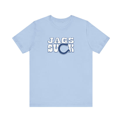 Jacksonville Sux (for Indianapolis fans) - Unisex Jersey Short Sleeve Tee