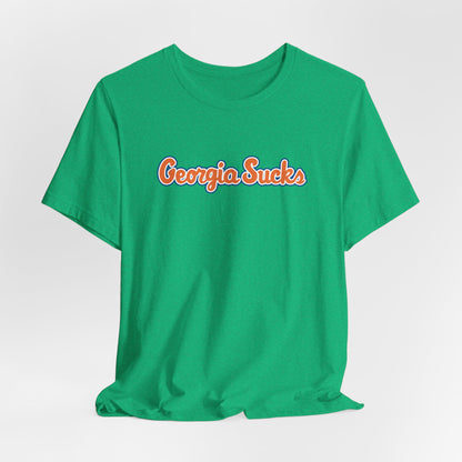 Georgia Sucks (for Florida fans) - Unisex Jersey Short Sleeve Tee