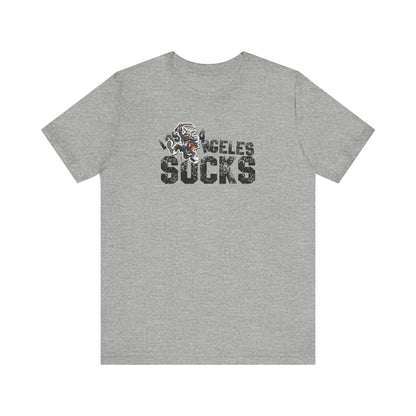 L.A. sux (for Las Vegas fans) - Unisex Jersey Short Sleeve Tee