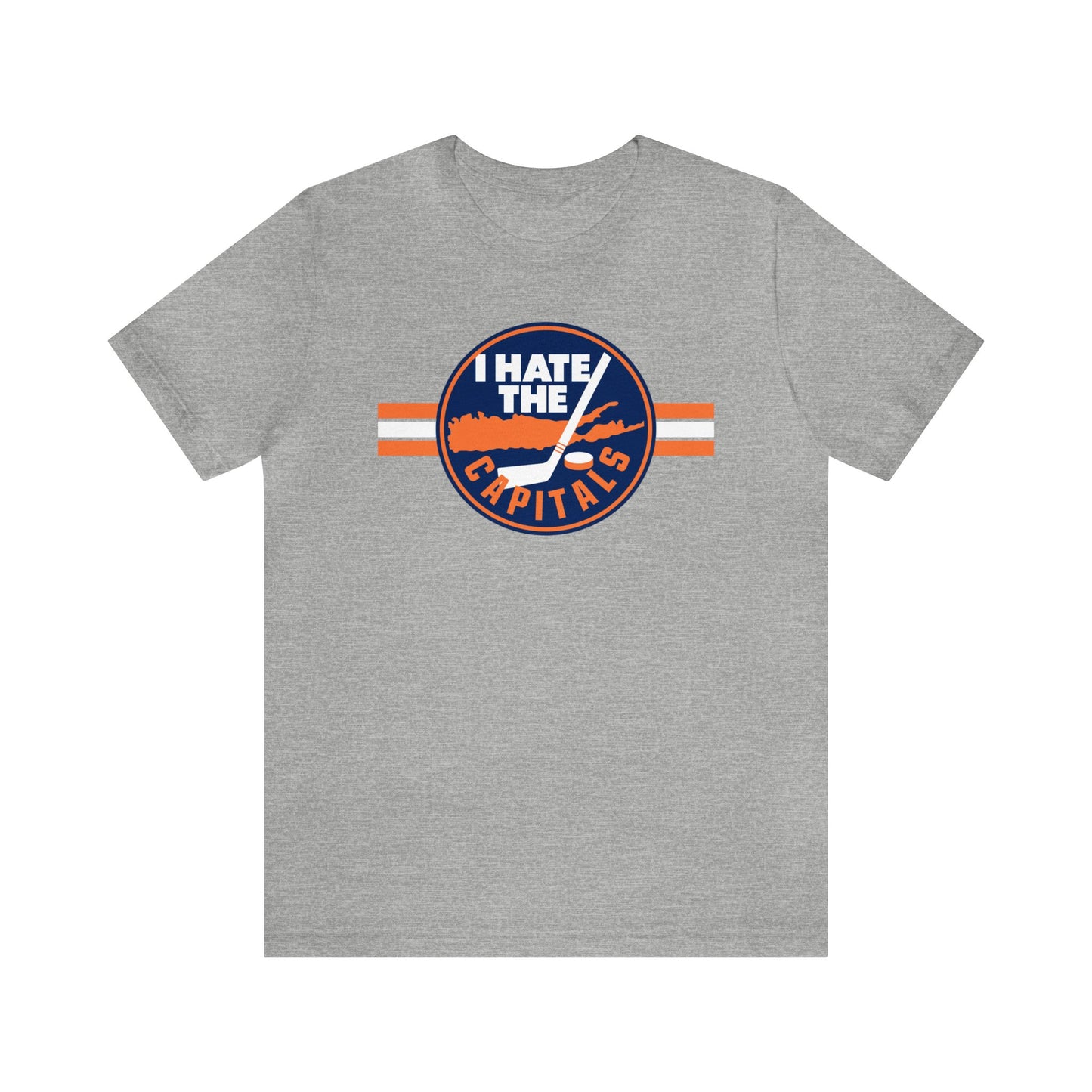 Caps Hater (for Islander fans) - Unisex Jersey Short Sleeve Tee