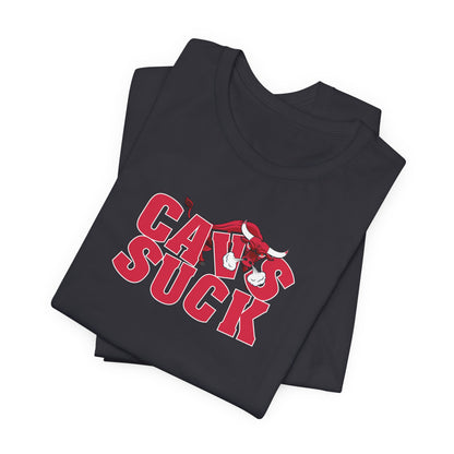 Calves Suck (for Bulls fans) - Unisex Jersey Short Sleeve Tee