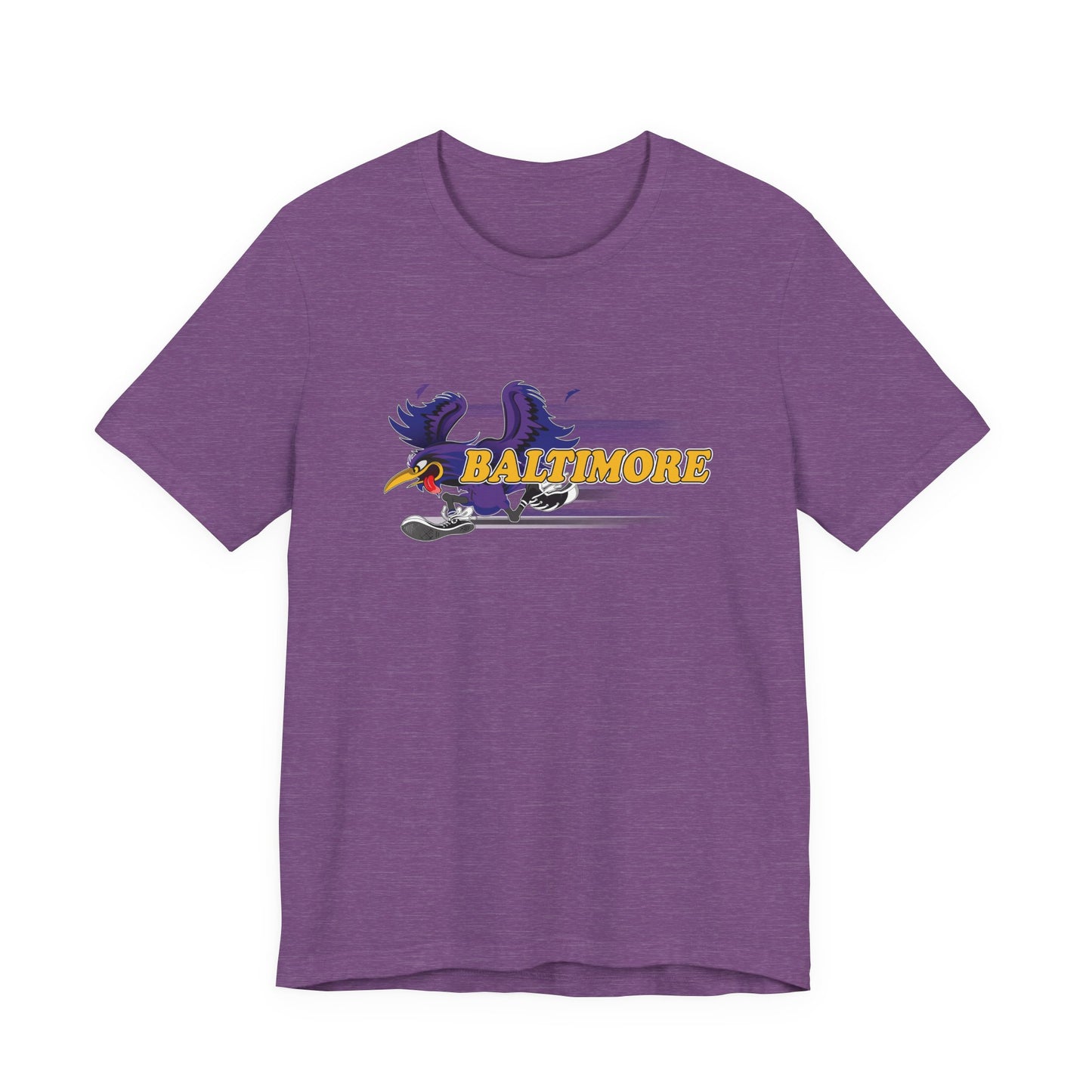 Gas Pump Raven (for Baltimore fans) - Unisex Jersey Short Sleeve Tee