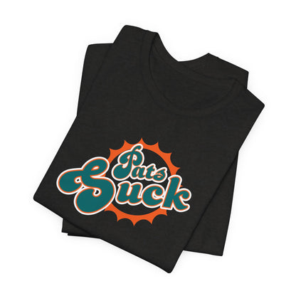 I Hate Patricks & Patricias, and all the pats (for Miami fans) - Unisex Jersey Short Sleeve Tee