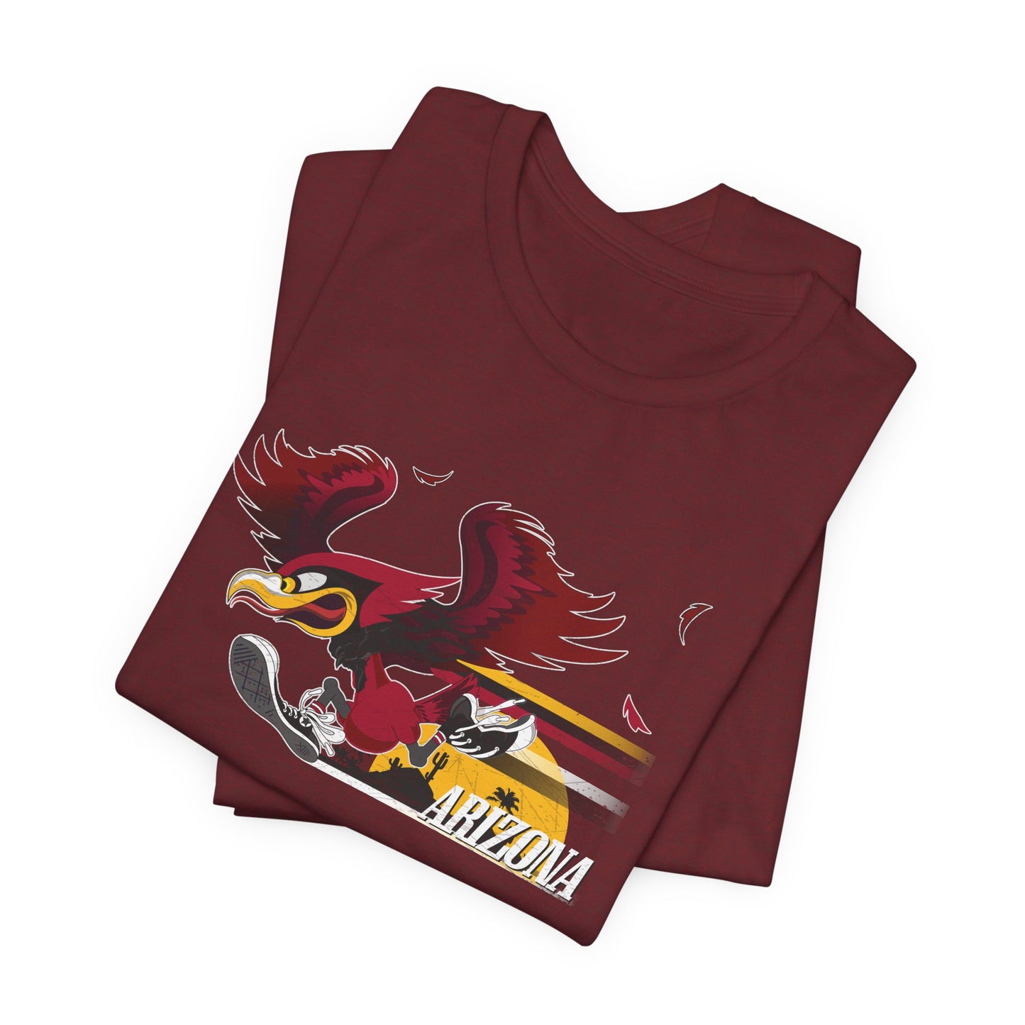 Gas Pump Cardinal (for Arizona fans) - Unisex Jersey Short Sleeve Tee