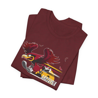 Gas Pump Cardinal (for Arizona fans) - Unisex Jersey Short Sleeve Tee