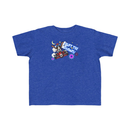 'I Got The Zoomies' Basset Hound In A Racecar - Toddler Tee