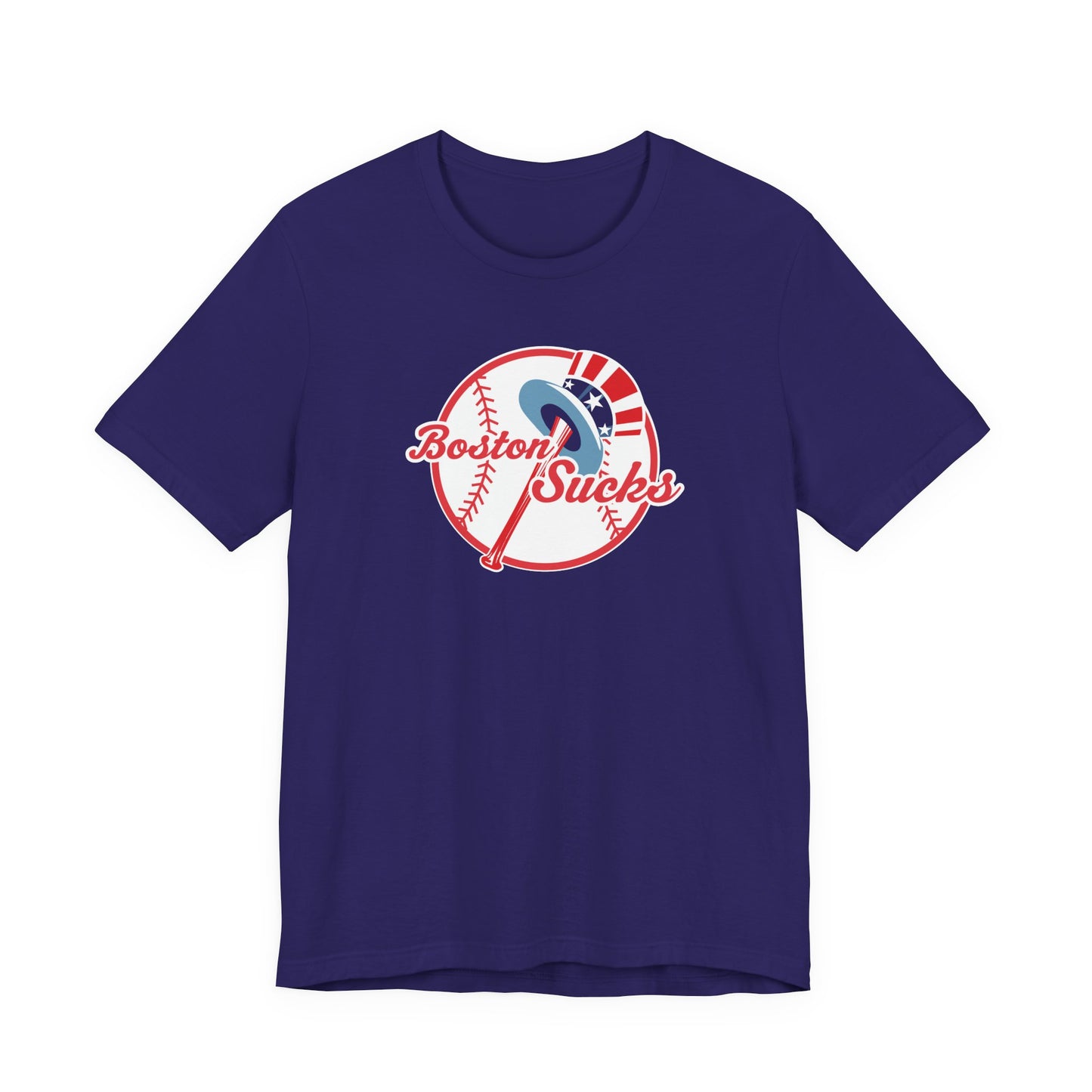 Boston Sucks (for NYC fans) - Unisex Jersey Short Sleeve Tee