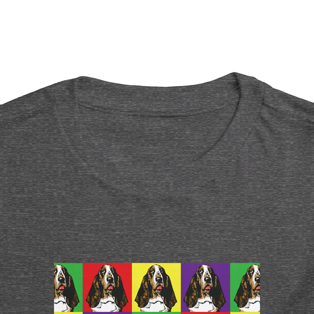 Basset Hound Pop Art - Toddler Tee