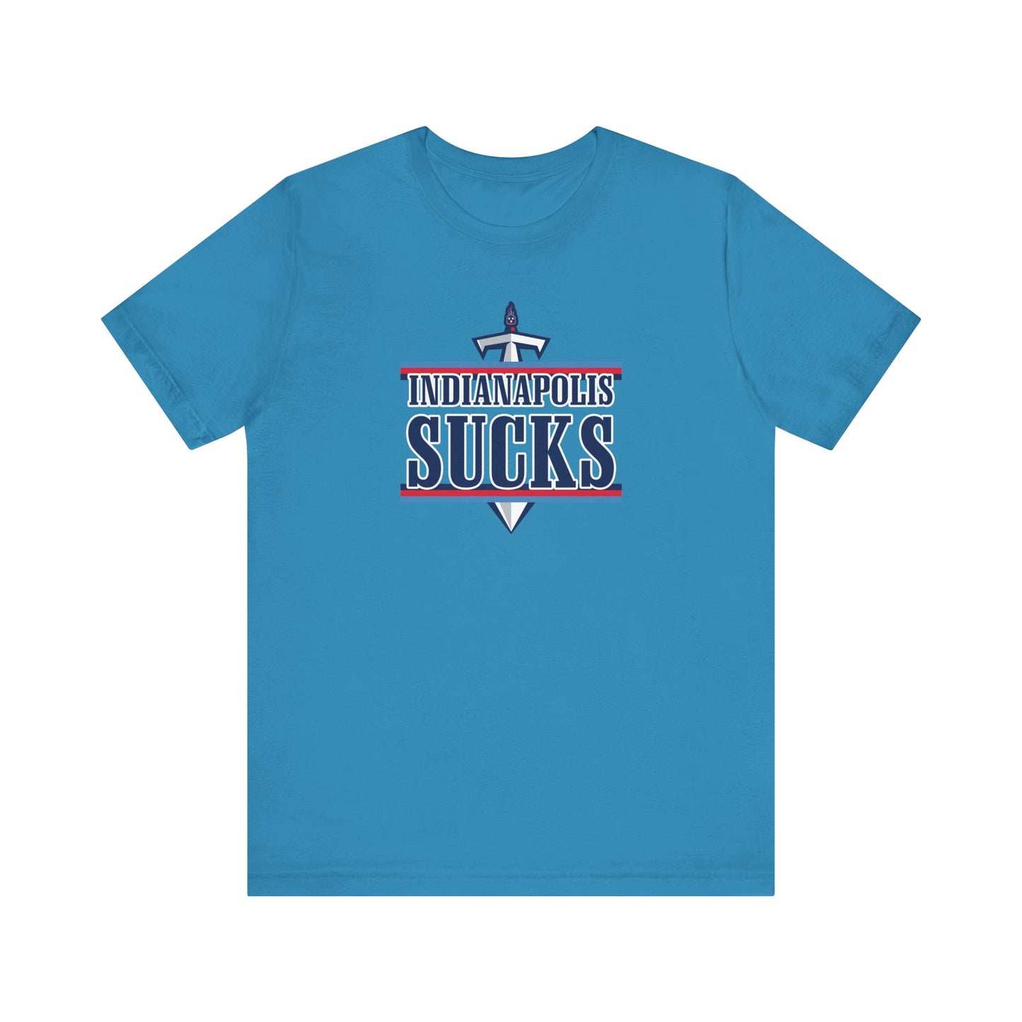 Indianapolis Suck (for Tennessee fans) - Unisex Jersey Short Sleeve Tee
