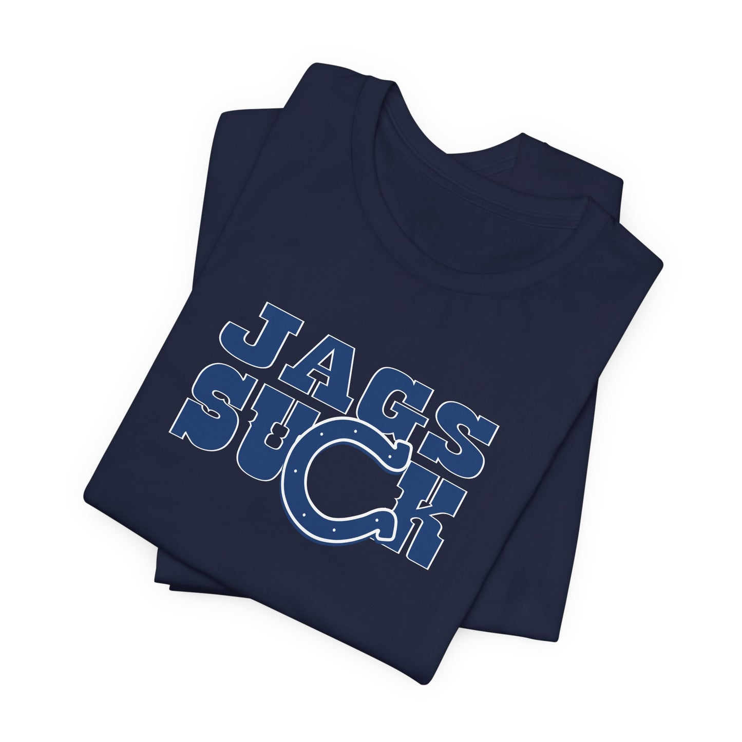 Jacksonville Sux (for Indianapolis fans) - Unisex Jersey Short Sleeve Tee
