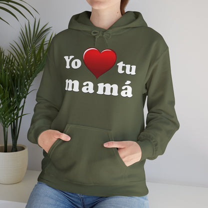 Yo ♥ tu mamá - Unisex Heavy Blend™ Hooded Sweatshirt