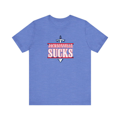 Jaxon Ville Sux (for Tennessee fans) - Unisex Jersey Short Sleeve Tee