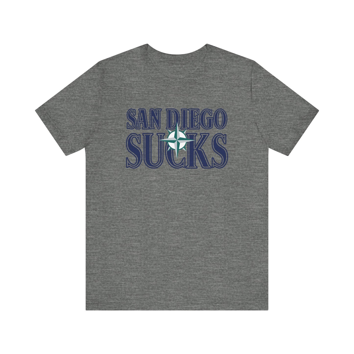 San Diego Sucks (for Seattle fans) - Unisex Jersey Short Sleeve Tee
