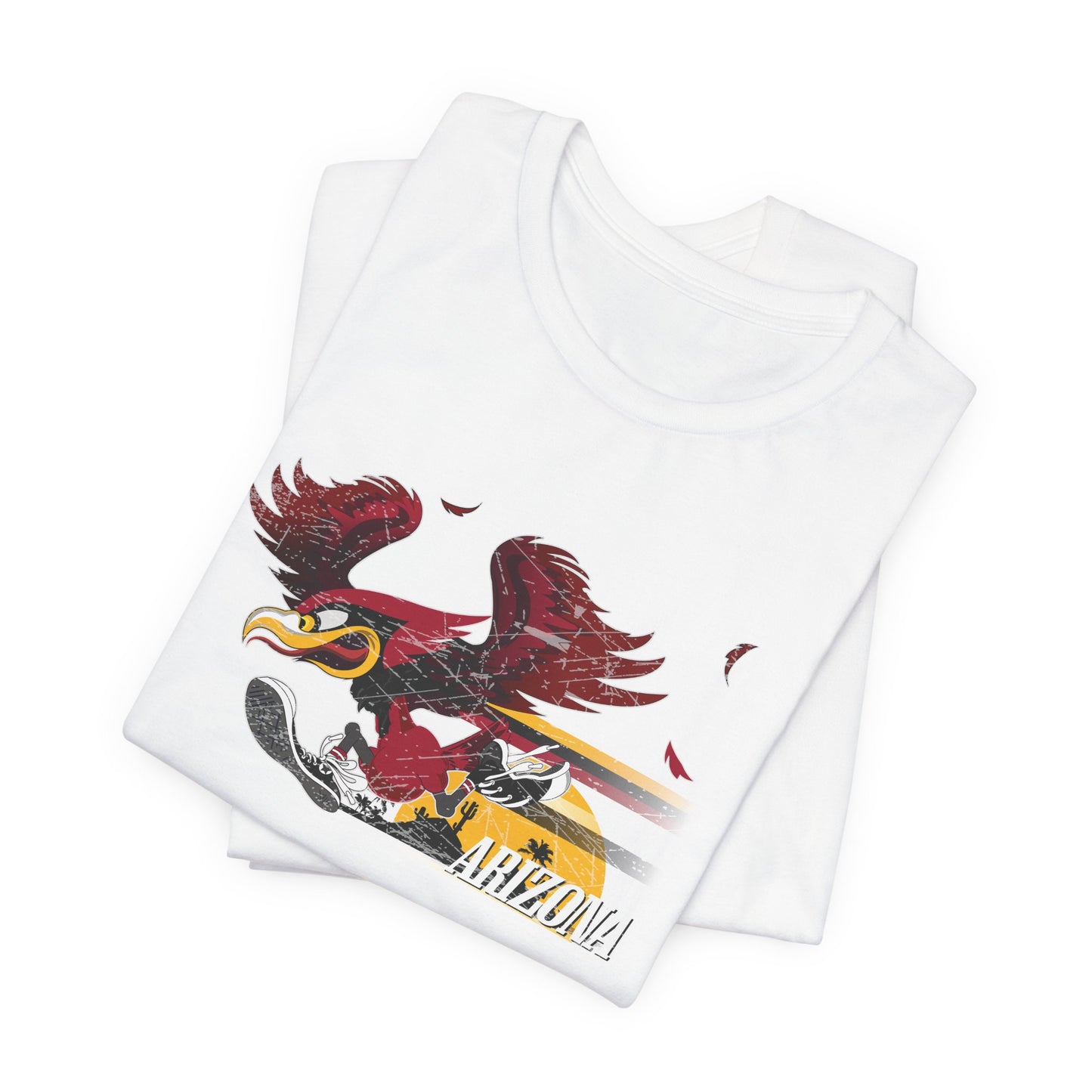 Gas Pump Cardinal (for Arizona fans) - Unisex Jersey Short Sleeve Tee