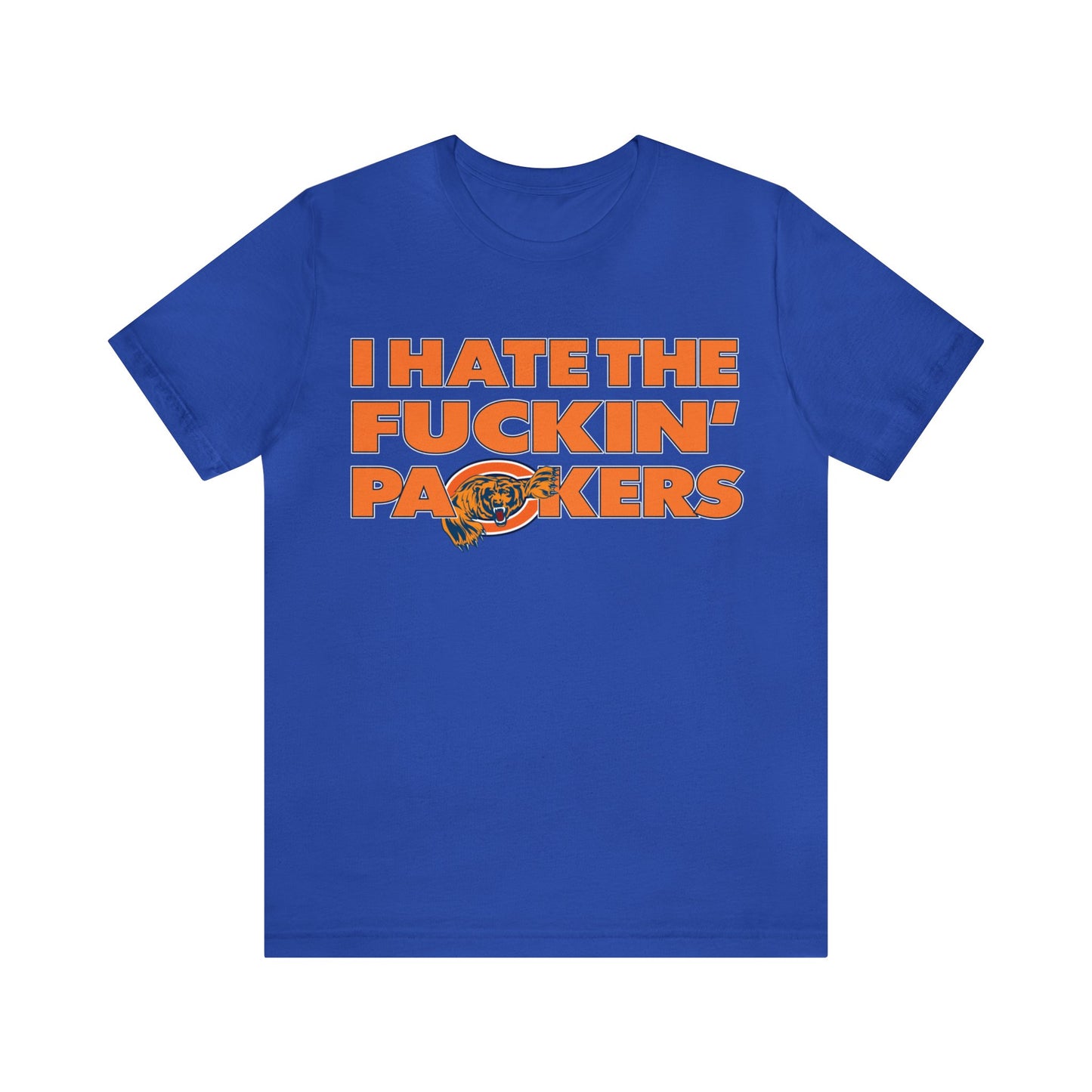Hate The Pack (Chicago Fan) - Unisex Jersey Short Sleeve Tee