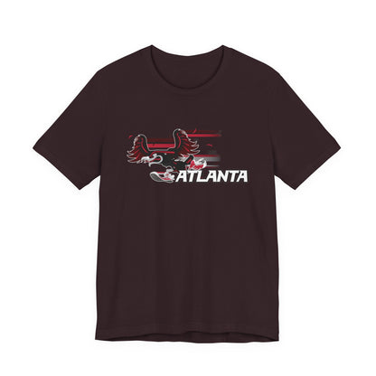 Gas Pump Hawk (for Atlanta fans) - Unisex Jersey Short Sleeve Tee