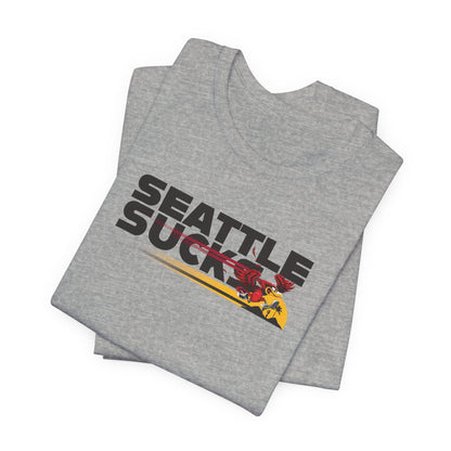 Seattle Sucks (for Arizona fans) - Unisex Jersey Short Sleeve Tee