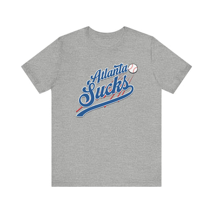Atlanta Sucks (for L.A. fans) - Unisex Jersey Short Sleeve Tee