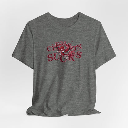 Clemson Sucks (for South Carolina fans) -   Crazy Fighting Rooster T-Shirt