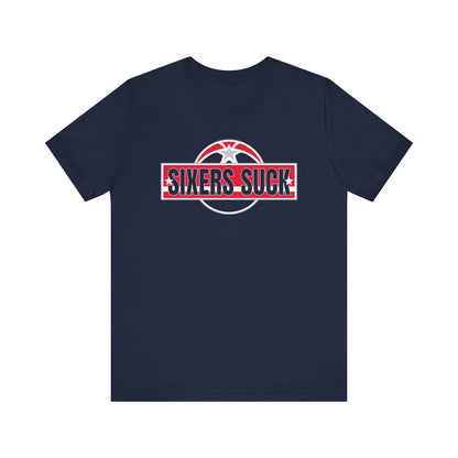 6ers Suck (for DC fans) - Unisex Jersey Short Sleeve Tee
