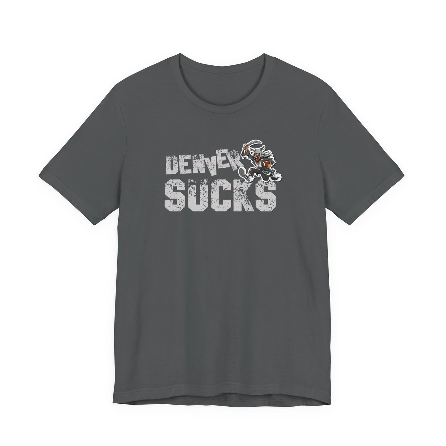 Denver Sux (for Las Vegas fans) - Unisex Jersey Short Sleeve Tee