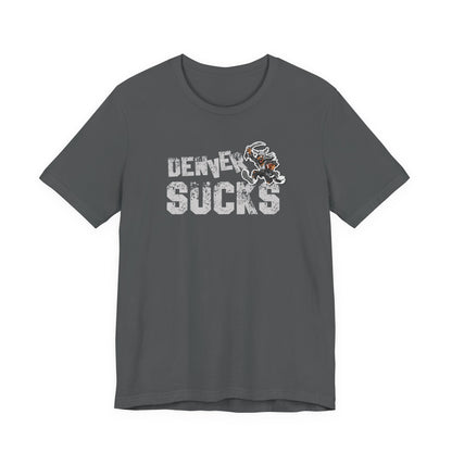 Denver Sux (for Las Vegas fans) - Unisex Jersey Short Sleeve Tee