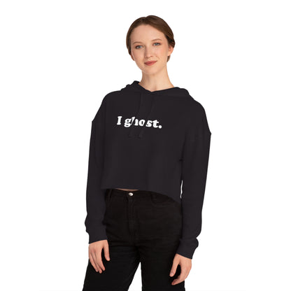 i ghost - Women’s Cropped Hooded Sweatshirt