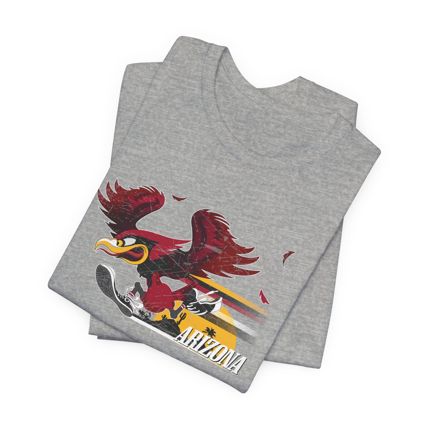 Gas Pump Cardinal (for Arizona fans) - Unisex Jersey Short Sleeve Tee