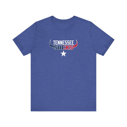 That Nashville Team Sux (for Houston fans) - Unisex Jersey Short Sleeve Tee