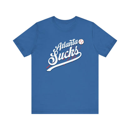 Atlanta Sucks (for L.A. fans) - Unisex Jersey Short Sleeve Tee