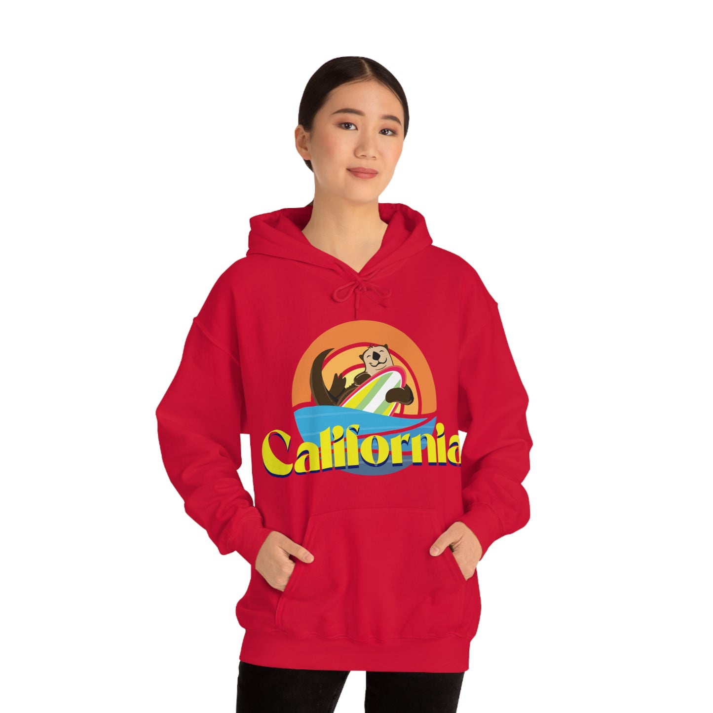 Board Bandit (Otter 841) Unisex Heavy Blend™ Hooded Sweatshirt