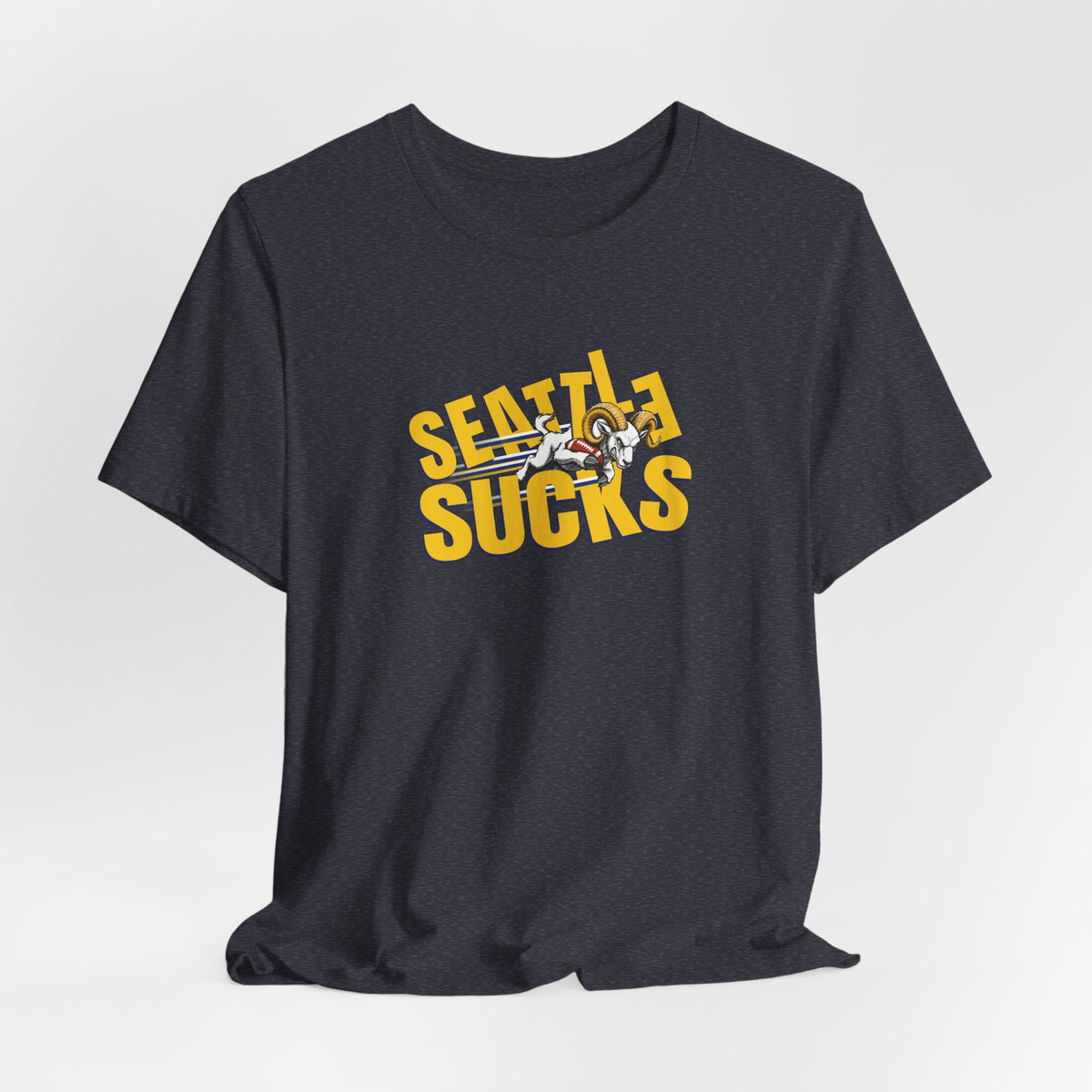 Seattle Sucks (for Los Angeles fans) - Unisex Jersey Short Sleeve Tee