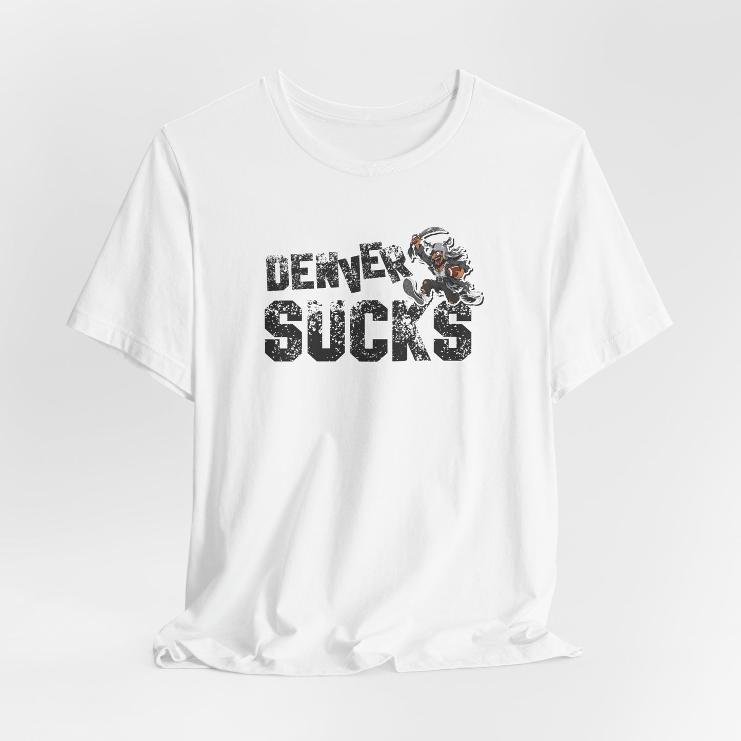 Denver Sux (for Las Vegas fans) - Unisex Jersey Short Sleeve Tee
