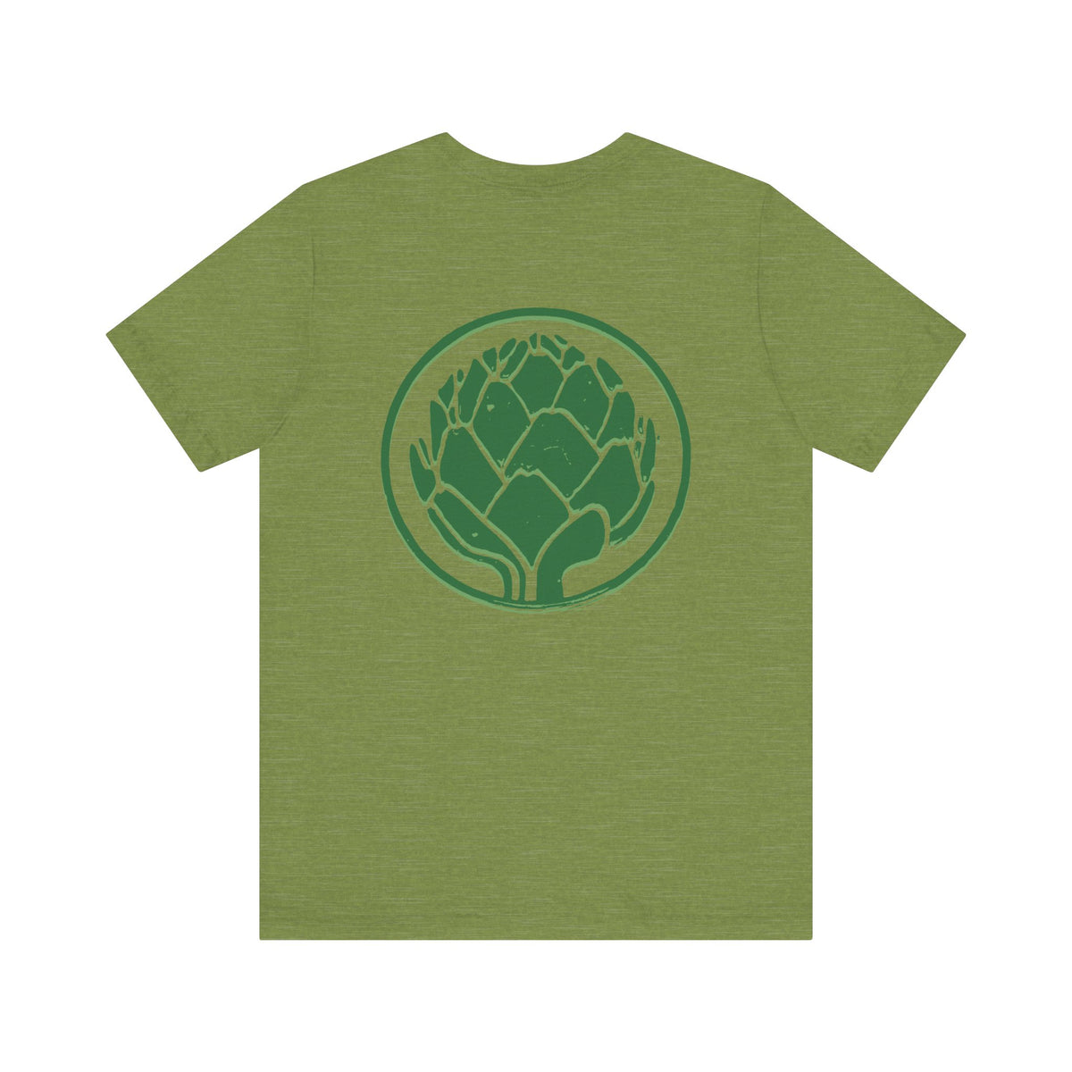 I Heartichoke Castroville (front & back version) - Unisex Jersey Short Sleeve Tee