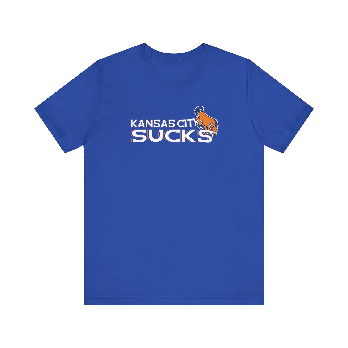 I Hate Kansas City (for Denver fans) - Unisex Jersey Short Sleeve Tee