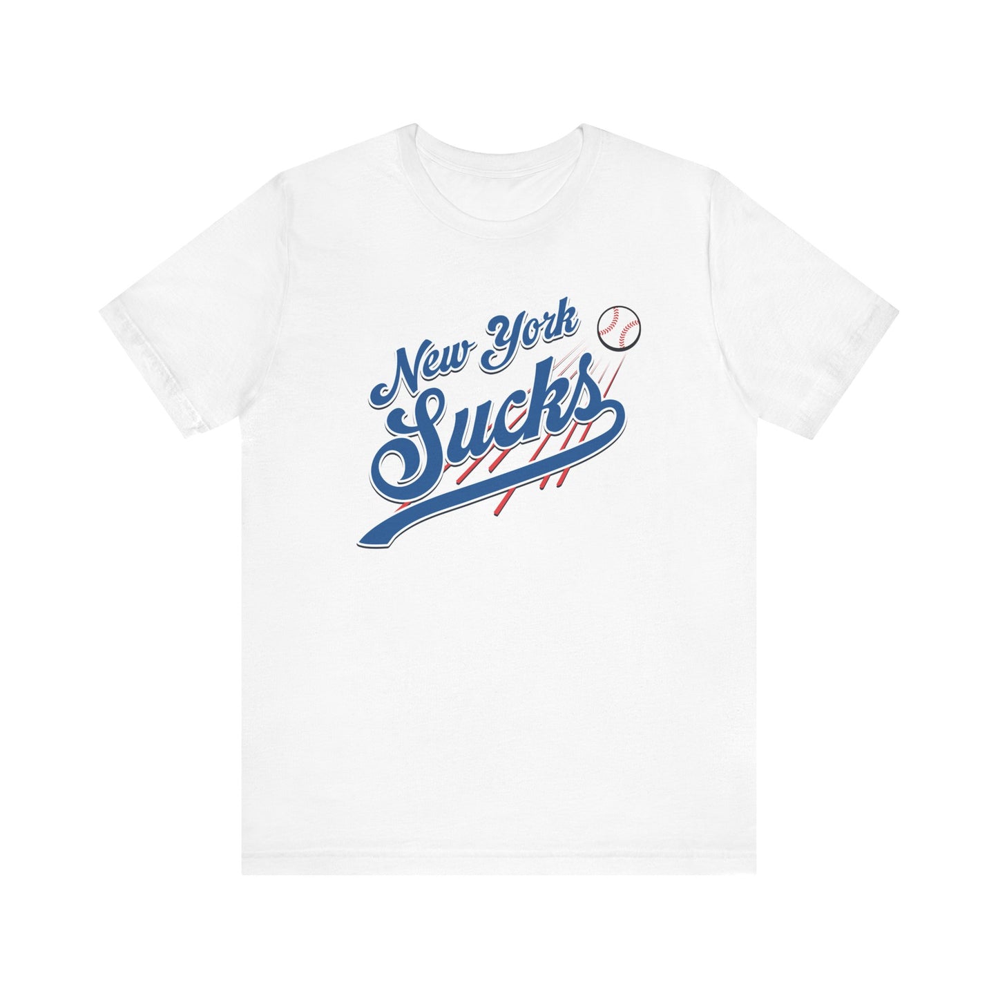 New York Sucks (for L.A. fans) - Unisex Jersey Short Sleeve Tee