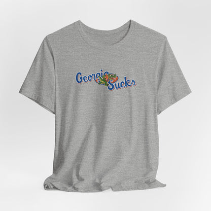 Georgia Sucks (for Florida fans) - Unisex Jersey Short Sleeve Tee