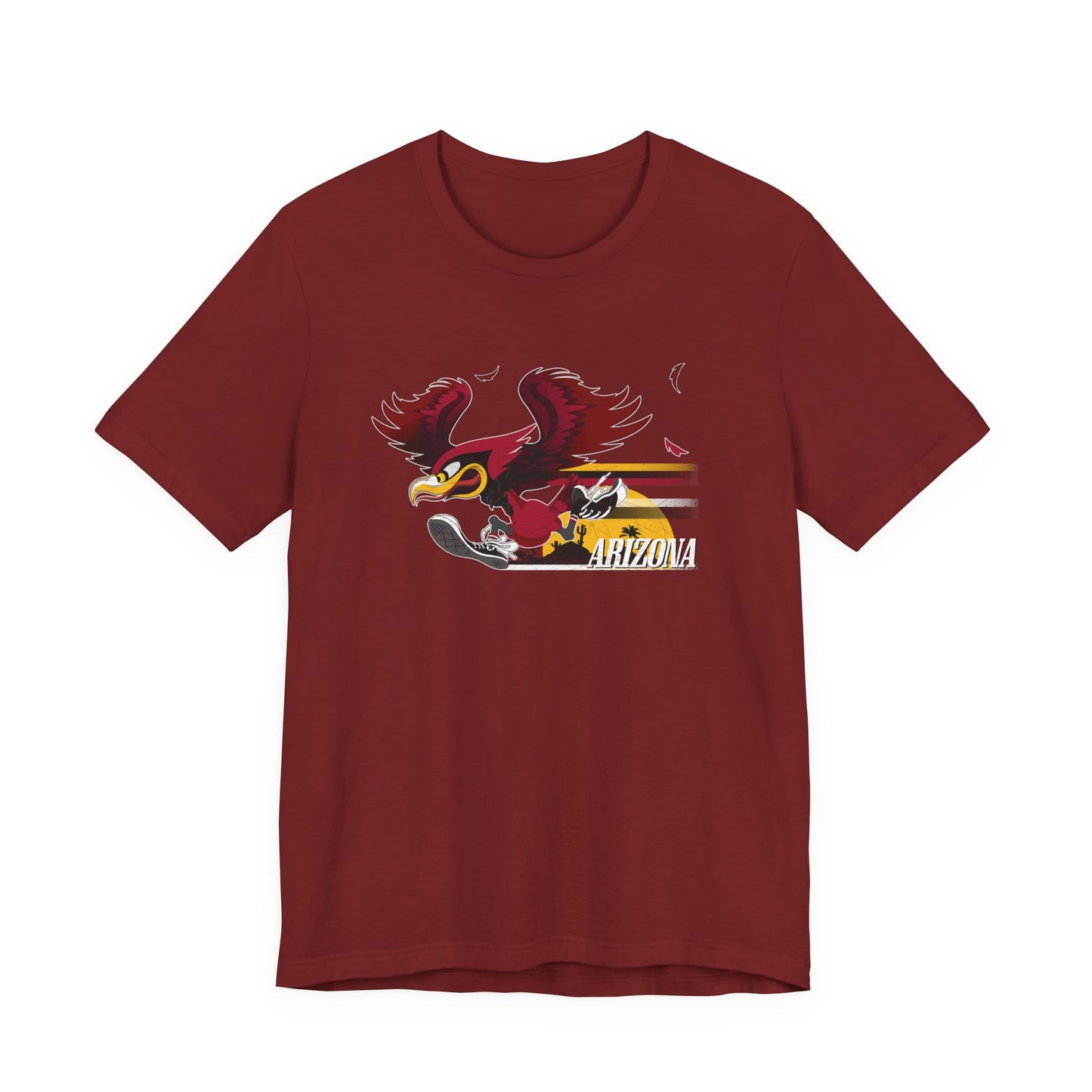 Gas Pump Cardinal (for Arizona fans) - Unisex Jersey Short Sleeve Tee