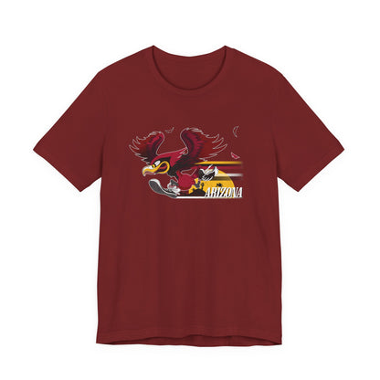 Gas Pump Cardinal (for Arizona fans) - Unisex Jersey Short Sleeve Tee