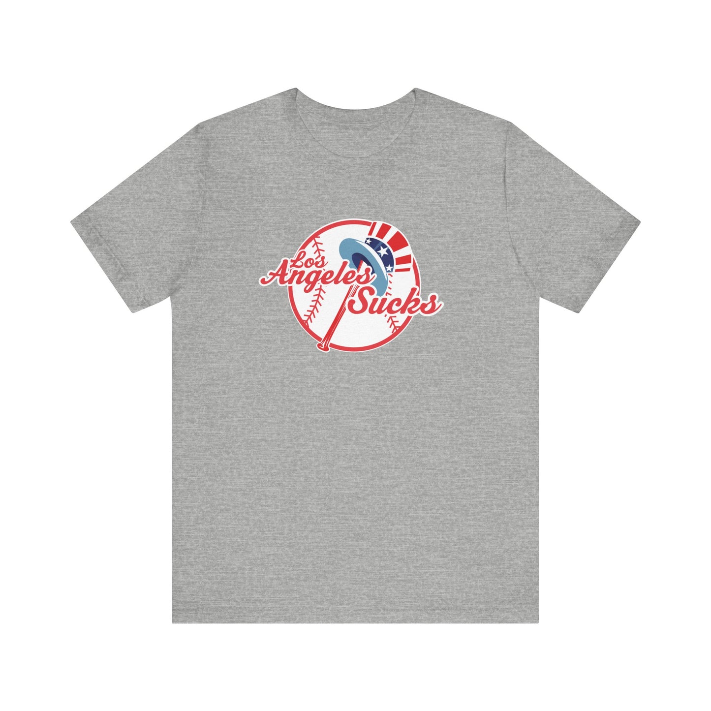 Los Angeles Sucks (for NYC fans) - Unisex Jersey Short Sleeve Tee