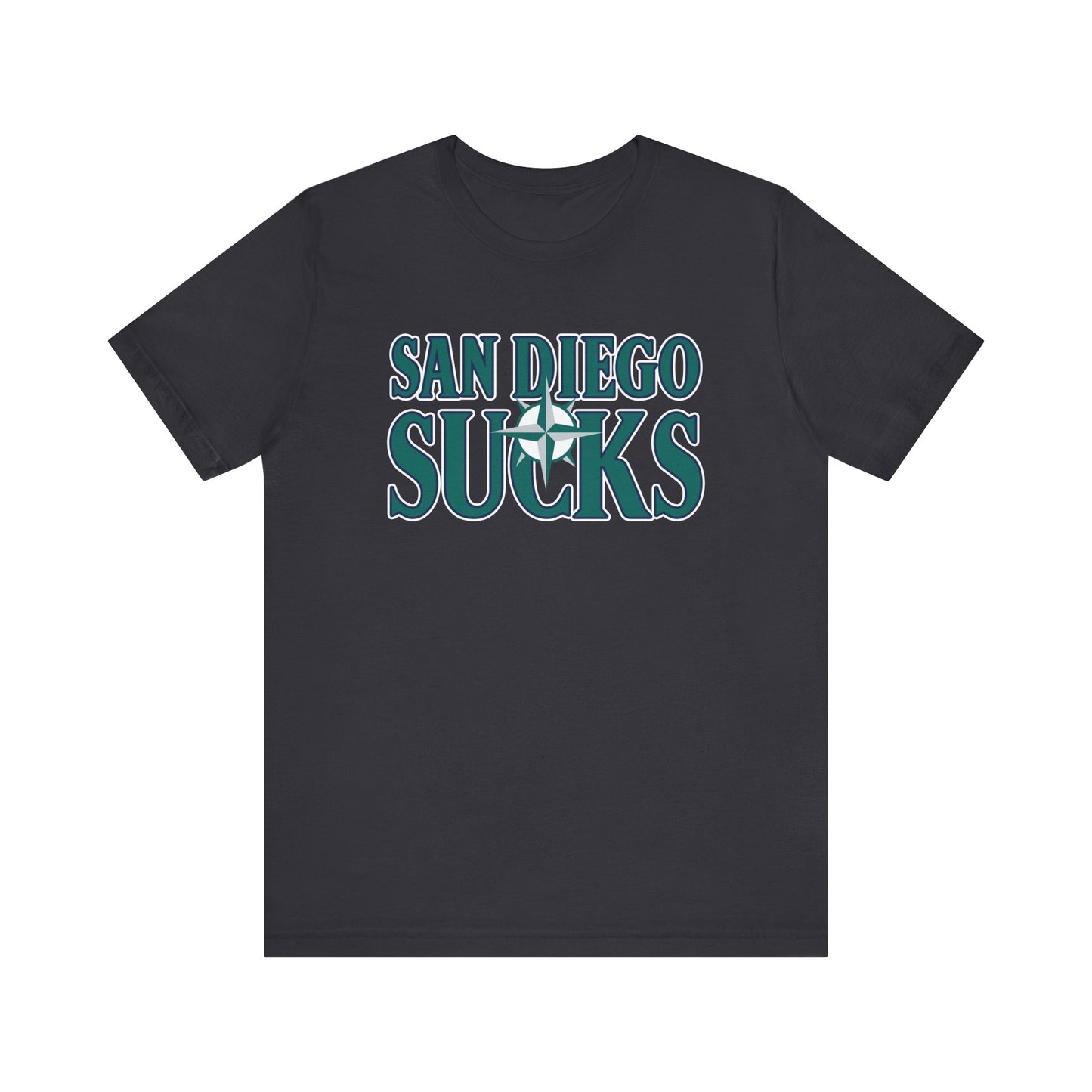 San Diego Sucks (for Seattle fans) - Unisex Jersey Short Sleeve Tee