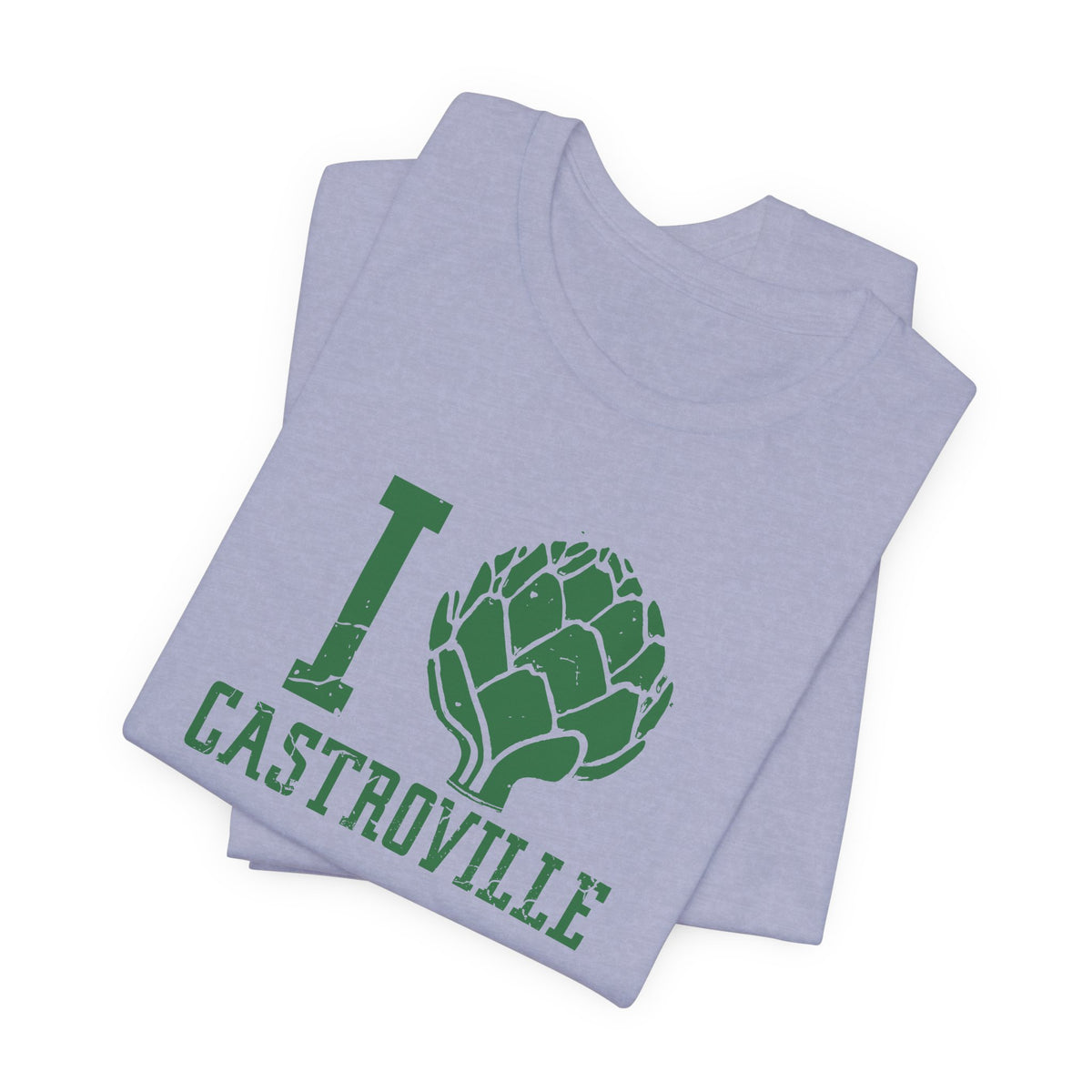 I Heartichoke Castroville (front only) - Unisex Jersey Short Sleeve Tee