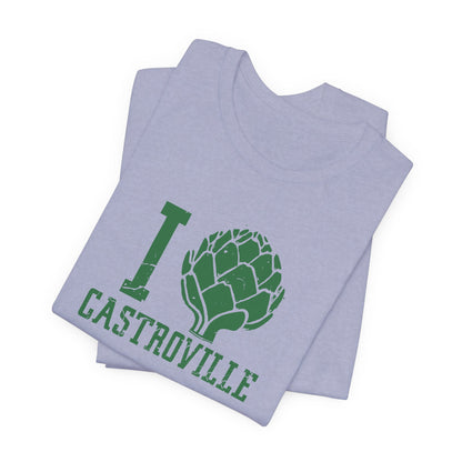 I Heartichoke Castroville (front only) - Unisex Jersey Short Sleeve Tee