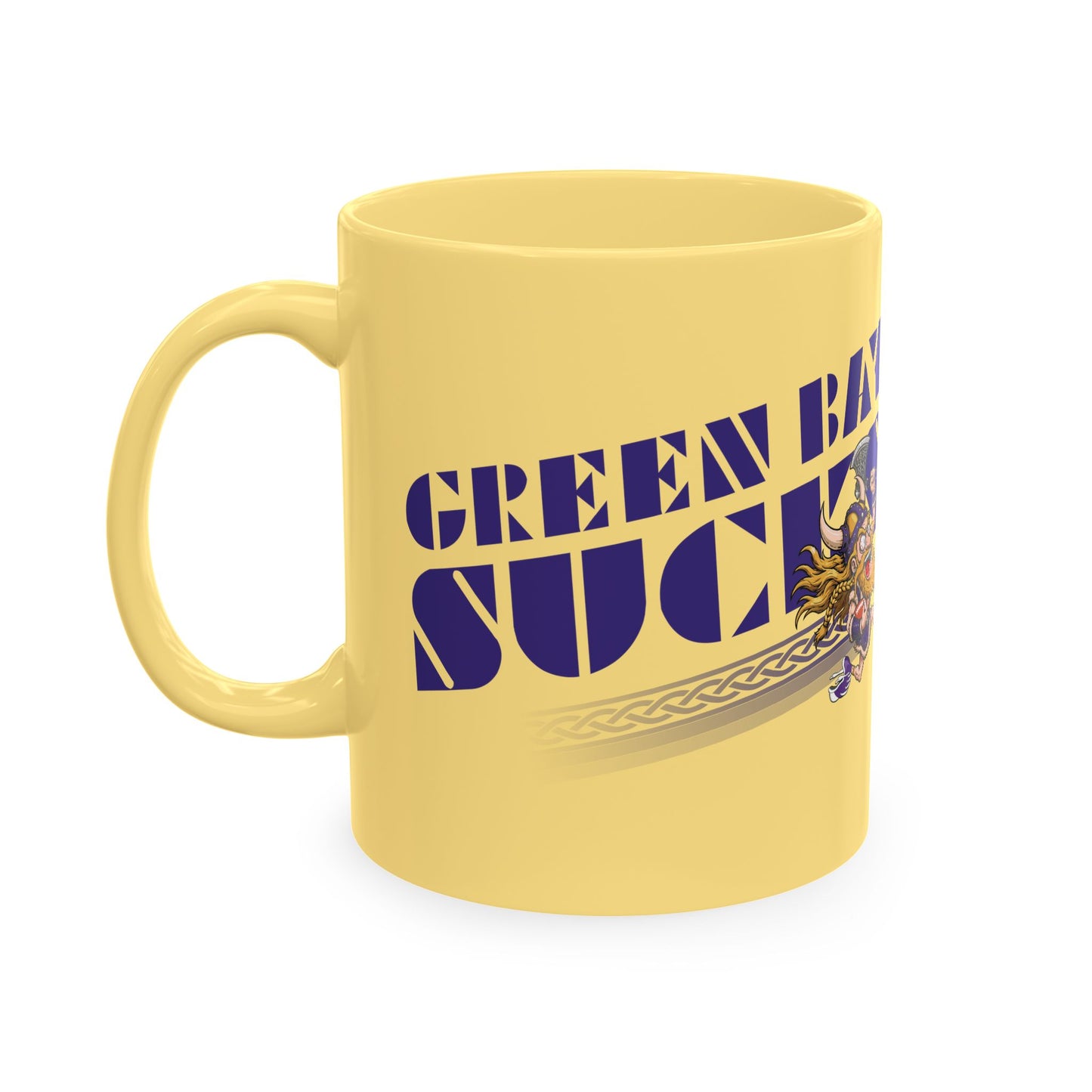 Green Bay Sucks - (for Minnesota fans) - Ceramic Coffee Mug