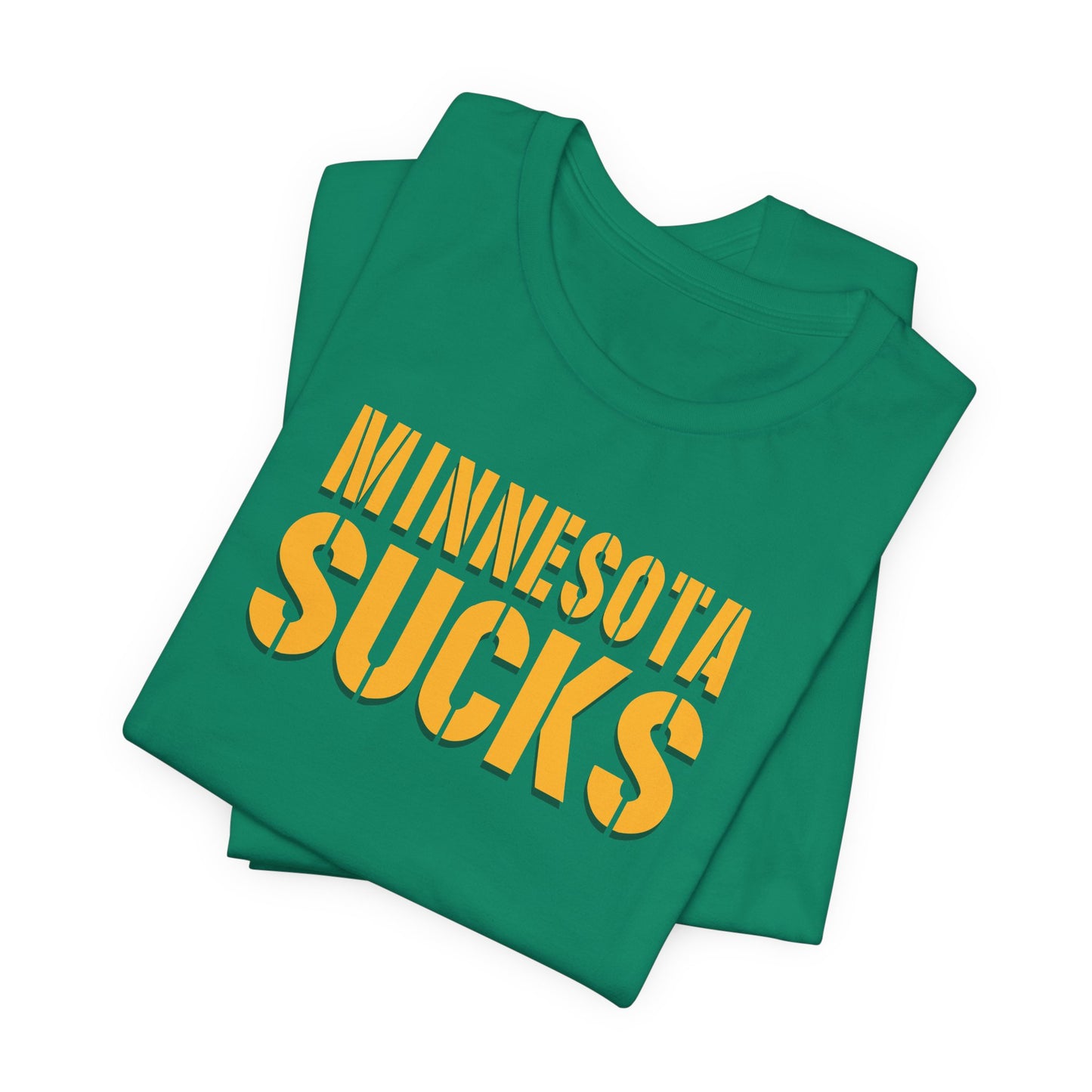 Minnesota Sux! (for Green Bay fans) - Unisex Jersey Short Sleeve Tee