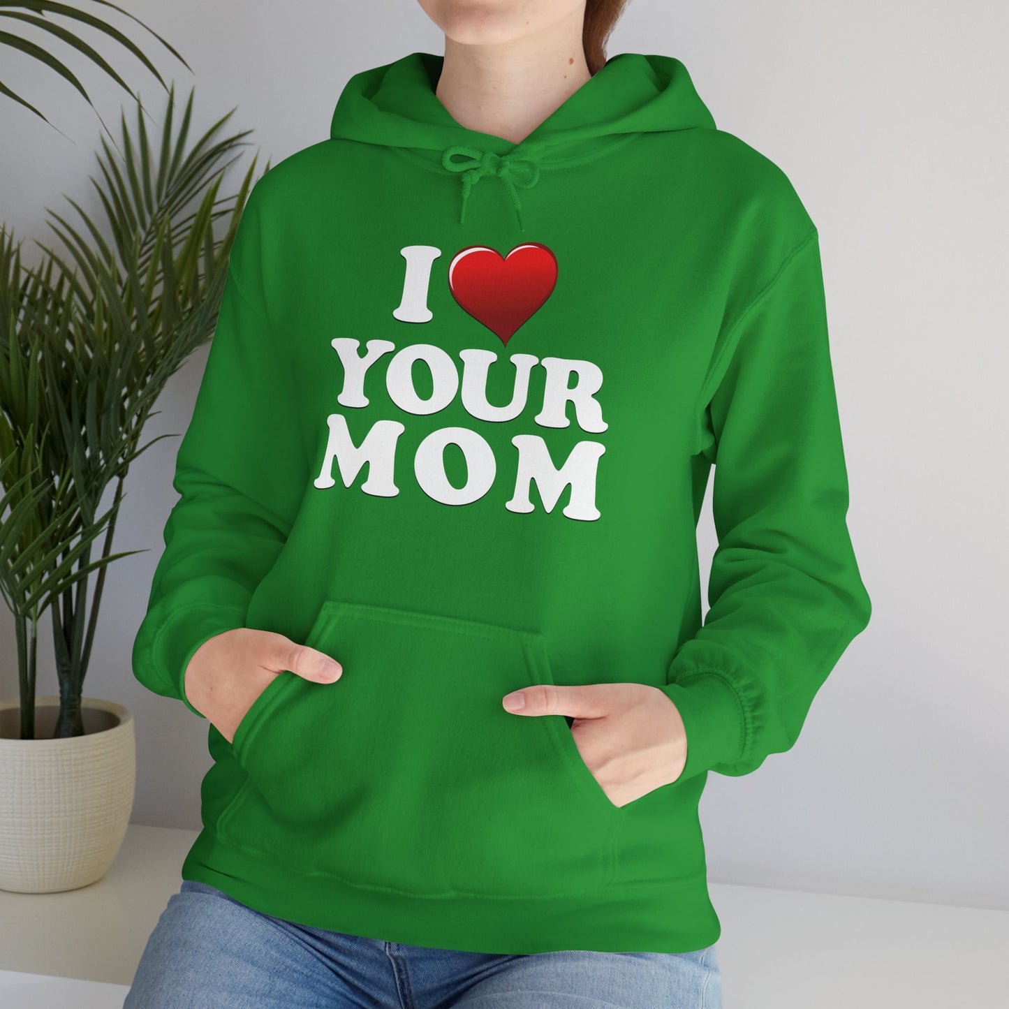 I ♥ Your Mom - Unisex Heavy Blend™ Hooded Sweatshirt